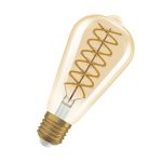 Osram Vintage 1906 LED E27 Edison Fadenlampe Gold 8.8W 806lm - 824  | Dimmbar - Ersatz Für 60W