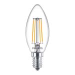 Philips Corepro LED Kerze E14 Fadenlampe Klar 4.3W 470lm - 840  | Ersatz für 40W