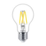 Philips Master LED E27 Birne Fadenlampe Klar 3.4W 470lm - 922-927 Dim To Warm | Höchste Farbwiedergabe - Dimmbar - Ersatz Für 40W