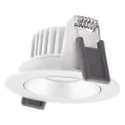 Ledvance LED-Spot Adjust Aluminium Weiß 8W 640lm 36D - 927 Extra Warmweiß | Ausschnitt 68mm - IP20 - Höchste Farbwiedergabe - Dimmbar