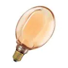 Osram Vintage 1906 LED E27 Globe Fadenlampe Gold 130mm 4W 220lm - 818  | Dimmbar - Ersatz Für 22W
