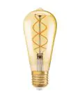 Ledvance Vintage 1906 LED E27 Birne Gold 4W 300lm - 820 | Dimmbar - Ersatz für 25W