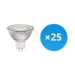 Mehrfachpackung 25x LED-Spot GU5.3 MR16 4.4W 345lm 12V 36D - 827  | Dimmbar - Ersatz für 35W