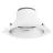 Spot encastrable LED SIA Aluminium Blanc 20W 2200lm 60D - 830-850 Accordable Blanc | Diamètre 195mm - IP22 - Optional Dimmable