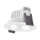Ledvance Spot LED Adjust Aluminium Blanc 8W 720lm 36D - 940 Blanc Froid | Diamètre 68mm - IP20 - Meilleur rendu des couleurs - Dimmable