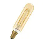 Osram Vintage 1906 LED Special Shapes E14 Tubular Ambre 4.8W 420lm - 822 Blanc Très Chaud | Dimmable - Remplacement 40W