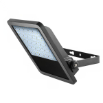 Projecteur LED Noir 80W 8000lm 100D - 840 | IP66 - Asymétrique